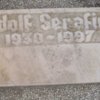 Serafin Adolf 1930-1997 Grabstein